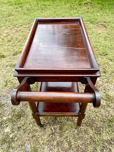 Carro De Servicio A La Mesa Con Manija - Colombia 1950