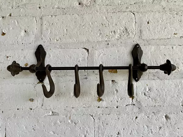 Percha 4 Ganchos De Polea