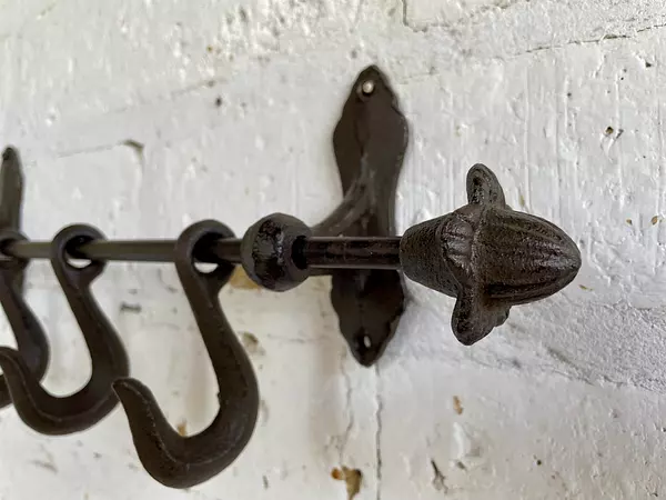 Percha 4 Ganchos De Polea