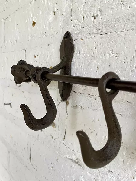 Percha 4 Ganchos De Polea