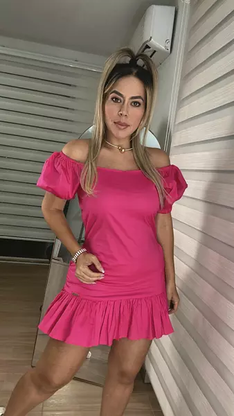 Vestido Fucsia