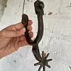 Espuela De Jinete De Hierro Fundido