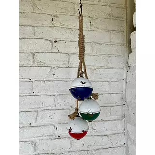 Flotadores De Pesca Metálicos - U.S.A. 1970