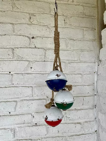 Flotadores De Pesca Metálicos - U.S.A. 1970