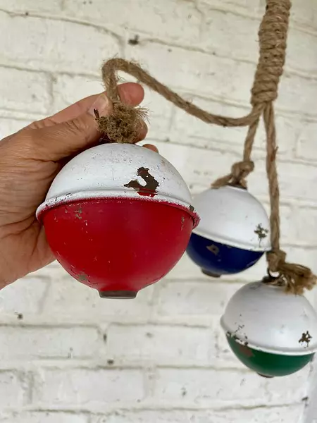 Flotadores De Pesca Metálicos - U.S.A. 1970