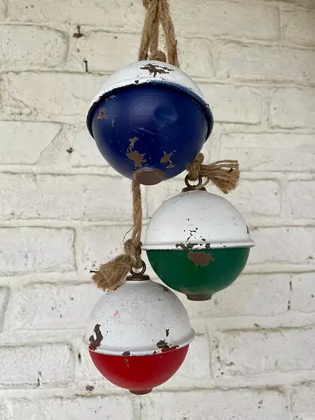 Flotadores De Pesca Metálicos - U.S.A. 1970