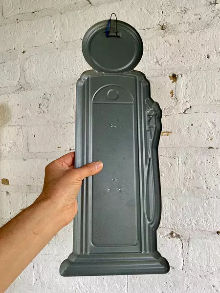 Termómetro De Pared Con Base Metálica