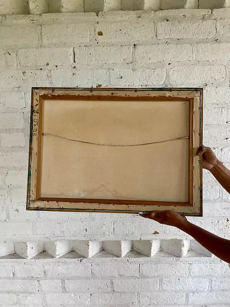 Pintura Original Lourdes Morales - Bogotá 1991