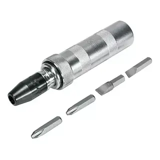 Desarmador De Impacto Con 4 Puntas De Acero S2 3/8", Expert