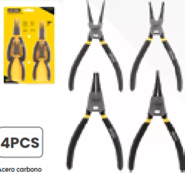 Alicate 4pcs (Snap Ring) 7" Grande Uyus