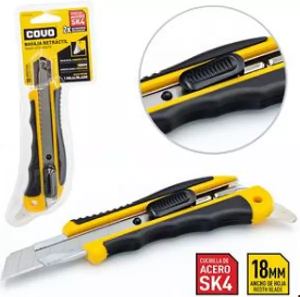Bisturi Retractil Acero Sky Blister Pza