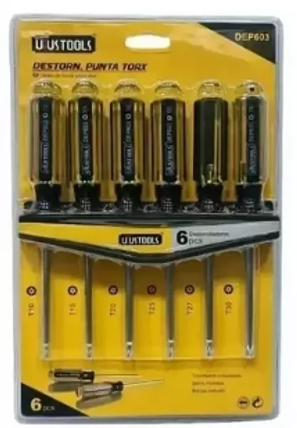 Destorn. Punta Torx 6pcs No.603