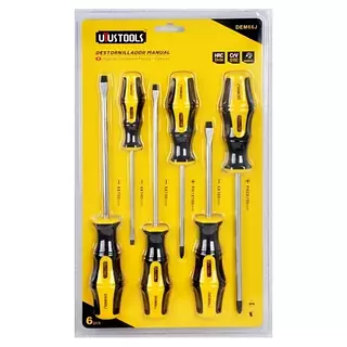 Destornillador Manual Cj15 6pcs Uyu
