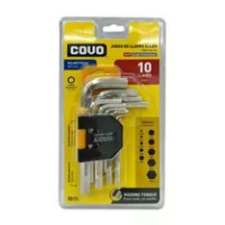 Juego X10 Bristol Hexag Blister Pza