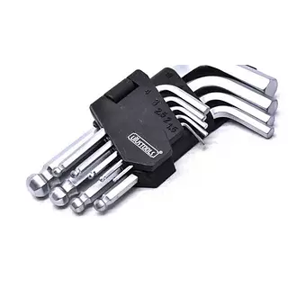 Llave Allen Deluxe Corto 9pcs