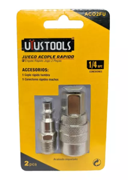 Acoplas Rapidas Set 2pcs Uyu