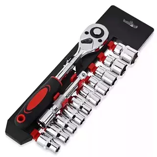 Juego De Copa 12pcs Con Rachet 1/2'' 10-22mm