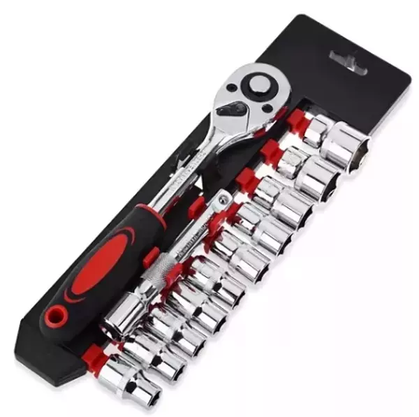 Juego De Copa 12pcs Con Rachet 1/2'' 10-22mm