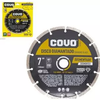 Disco Diamantado Segmentado 7 1/4" Pza