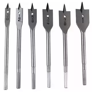 Broca Madera Plana 6pcs Uyus