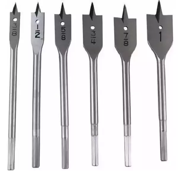 Broca Madera Plana 6pcs Uyus