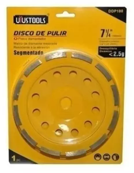 Disco Diamond De Pulir 180mm Seco