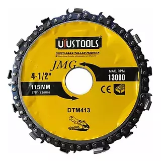 Disco Para Tallar Madera 115mm/13cuchillos Uyu