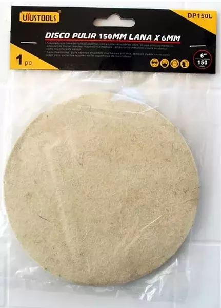 Disco Velcro X 7" Vidrio