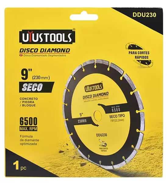 Disco Diamond Uyustools 230 Seco