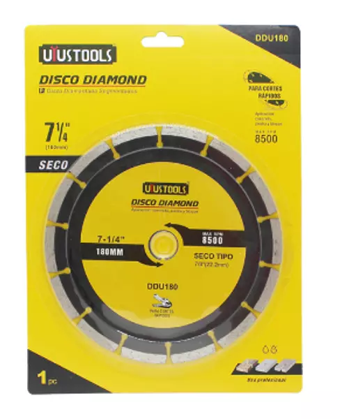 Disco Diamond Uyustools 180 Seco