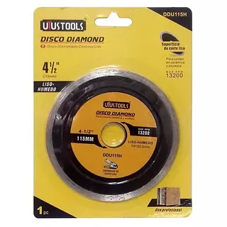 Disco Diamond Uyustools 115 Liso-Humedo