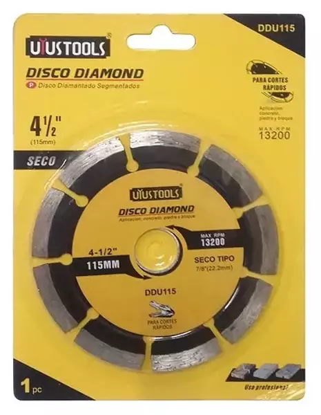 Disco Diamond Uyustools 115 Seco