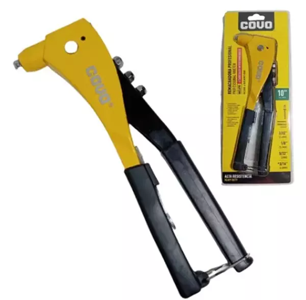 Remachadora Prof 10¨ 4 Cabezales Blister Pza