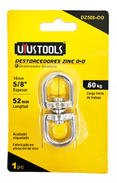Destorcedores Zinc O+O 5/8" Uyu