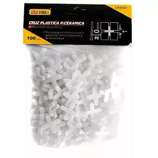 Cruz Plastica P/Ceramica 2mm 200pcs/Set Uyu