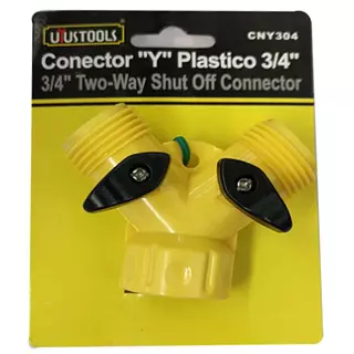 Conector Y Plastico 3/4" Uyus Taiwan