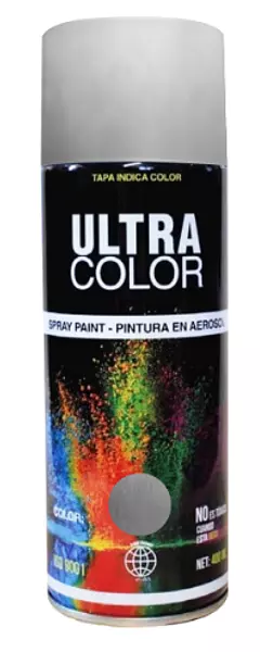 Pintura Aerosol Plata Alta Temp