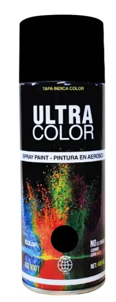 Pintura Aerosol Negro Brillante #39