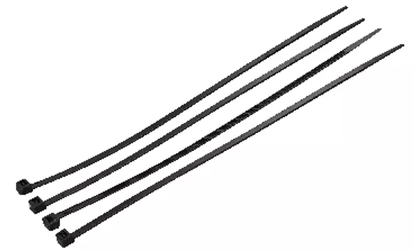 Amarra Plastica Negra 7.5 X 400mm 100un/Set