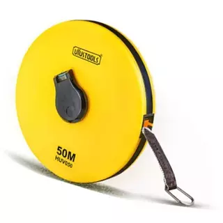 Cinta Metrica Amarilla 50m-Fibra Vidrio Uyus