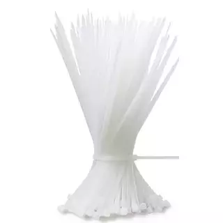 Amarra 2.5 X 100 Negro-Blanco Liu