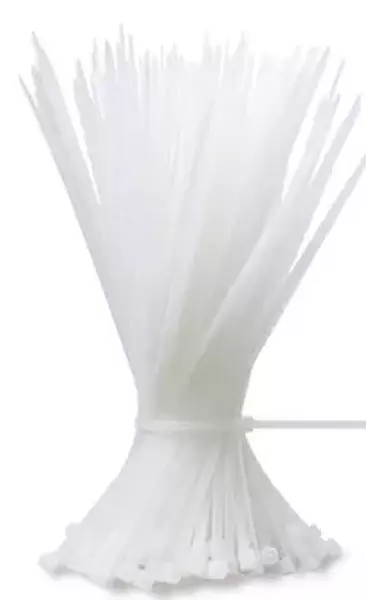 Amarra 2.5 X 100 Negro-Blanco Liu
