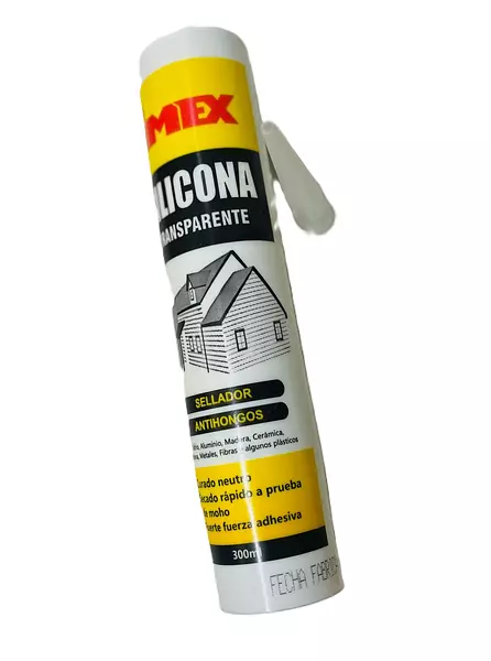 Silicona Transparente 300ml Imex