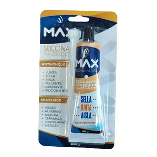 Silicona Transparente 85 Gr Max