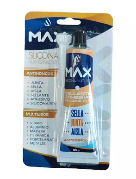 Silicona Transparente 85 Gr Max