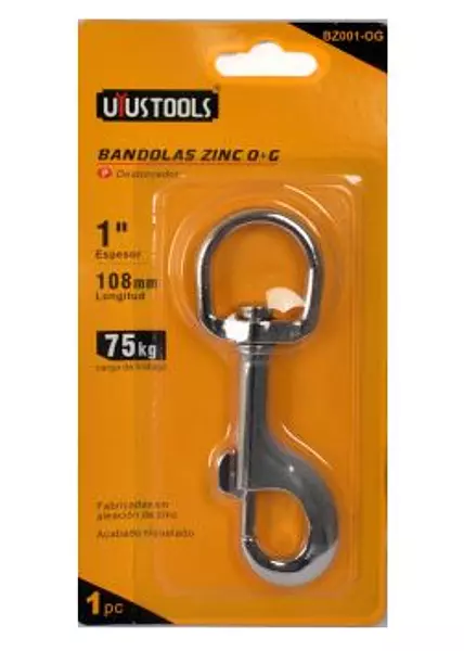 Bandolas Zinc O+G 1" Uyu