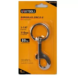 Bandolas Zinc O+G 1-1/4" Uyu