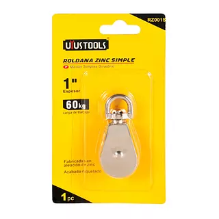 Roldana Zinc Simple 1" Uyu