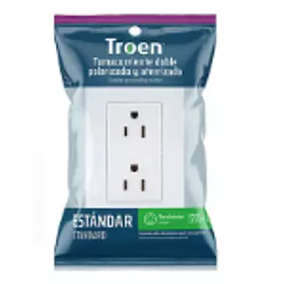 Toma Corriente Doble Troen