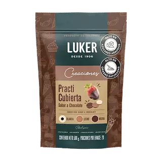 Cobertura Blanca Moneda Luker X500gr